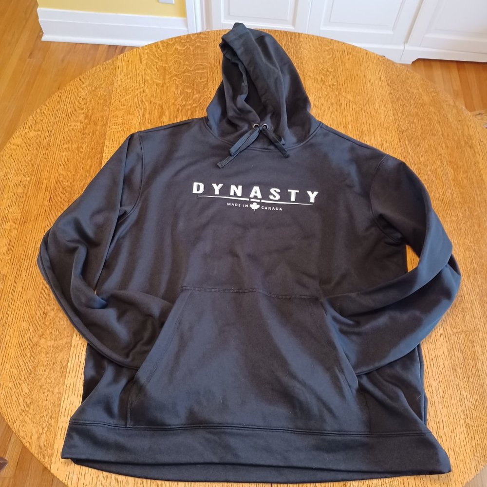 NEW! Dynasty Made in Canada Black Hoodie ( 5225)